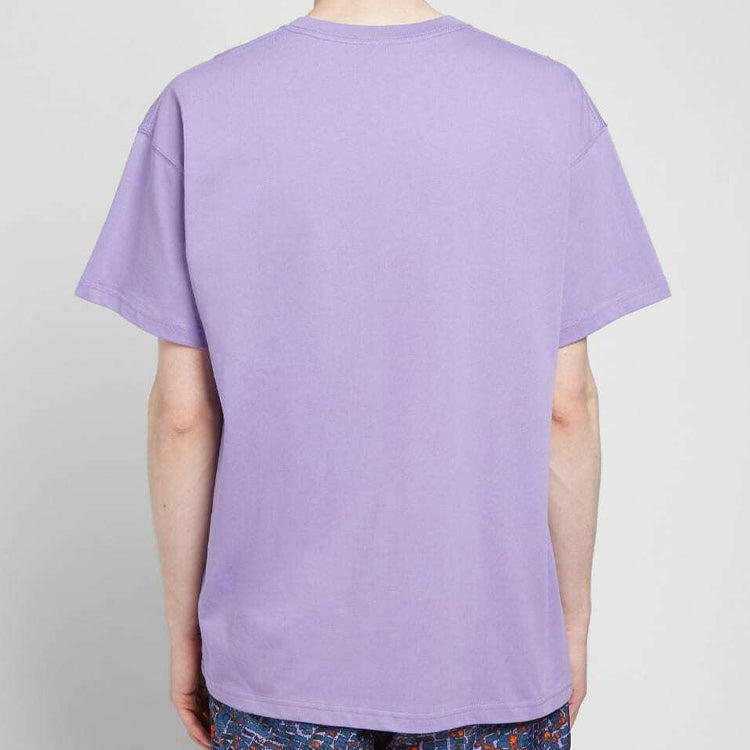 Men's Nike ACG logo Short Sleeve Purple T-Shirt BQ7342-567