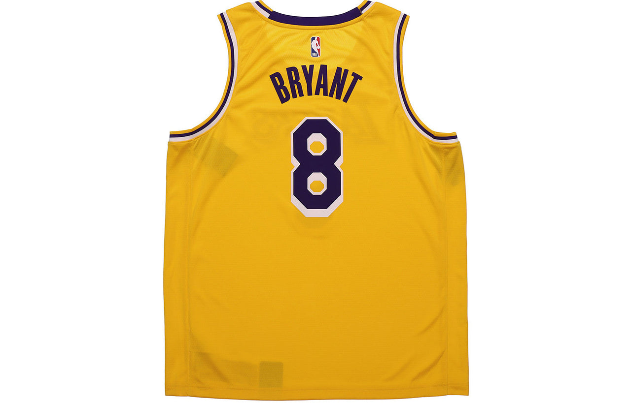 Nike SW Fan Edition Lakers Kobe No. 8 Season Team limited NBA Jersey Basketball Jersey/Vest Yellow AV1229-728
