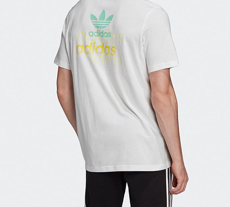 adidas originals Front Back Sports Short Sleeve White FM3348