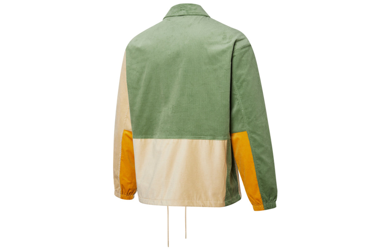 PUMA Cord Coach Jacket Green 534752-67