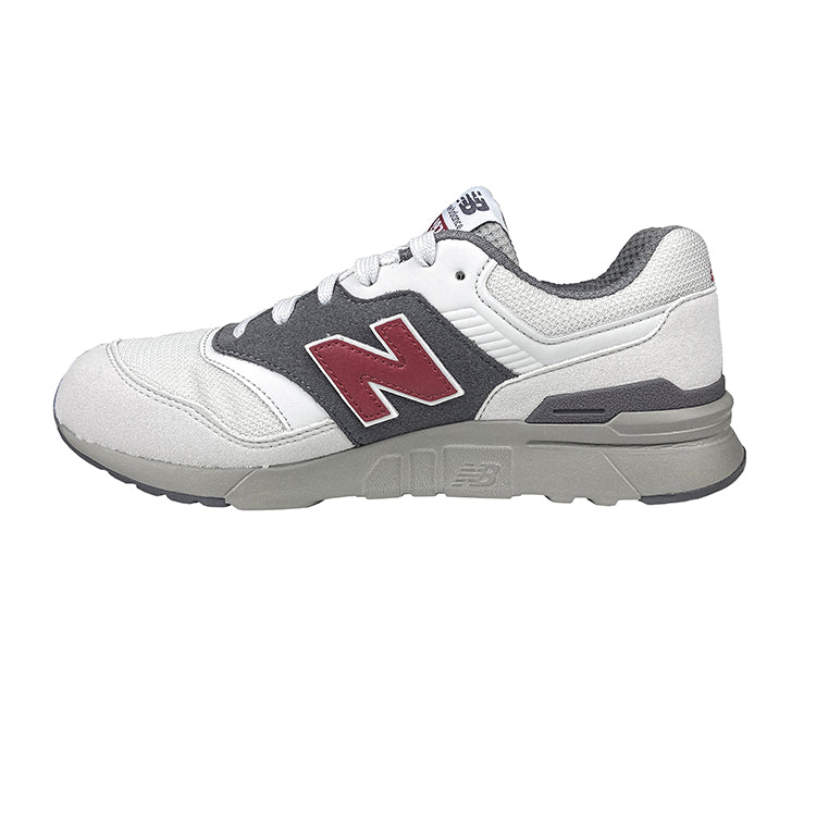(GS) New Balance 997 'Light Grey Dark Grey Red' GR997HMI
