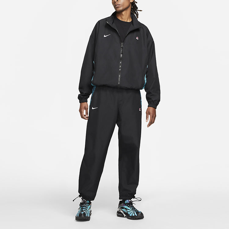Nike x Skepta Crossover Printing waterproof Sports Pants US Edition Black CU9762-010