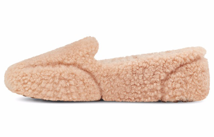 (WMNS) UGG Hailey Fluff Loafer Slip-On 'Pink Peach' 1095108-BNZ