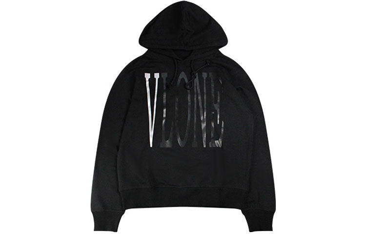 VLONE Staple 3M V Logo Hoodie 'Black White' VLHD20002