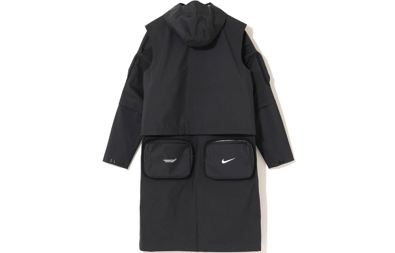 Nike Multifunction Detachable Waterproof Hooded Coat Asia Sizing 'Black' CZ4702-010