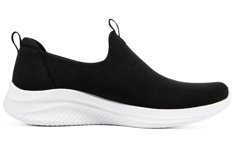(WMNS) Skechers Ultra Flex 3.0 'Black White' 149858-BKW