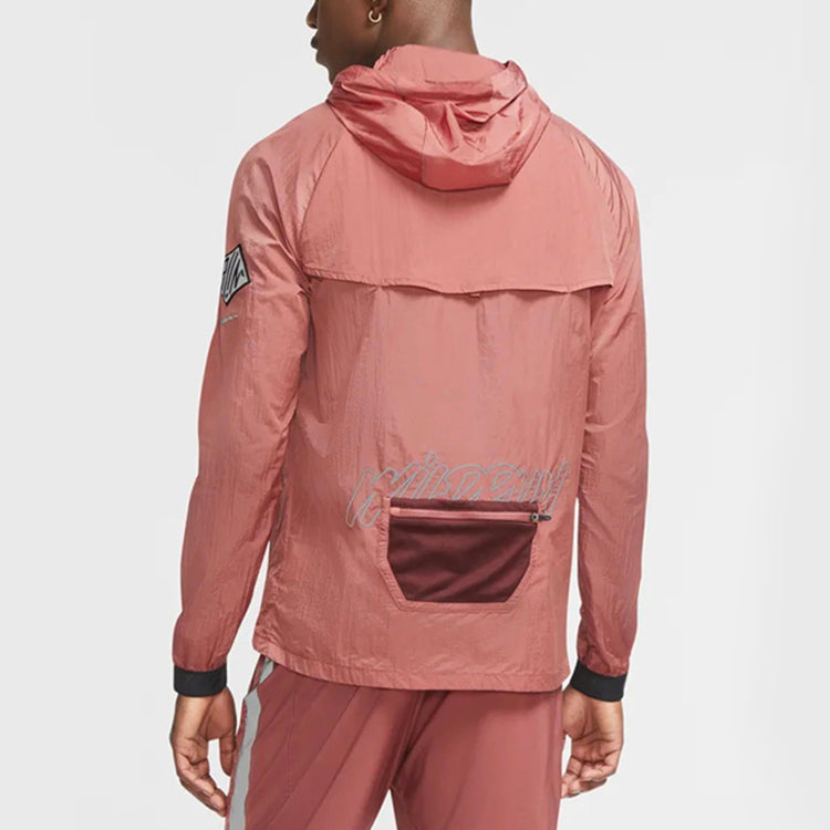 Nike Casual Sports hooded Storm Jacket Red CU5739-652