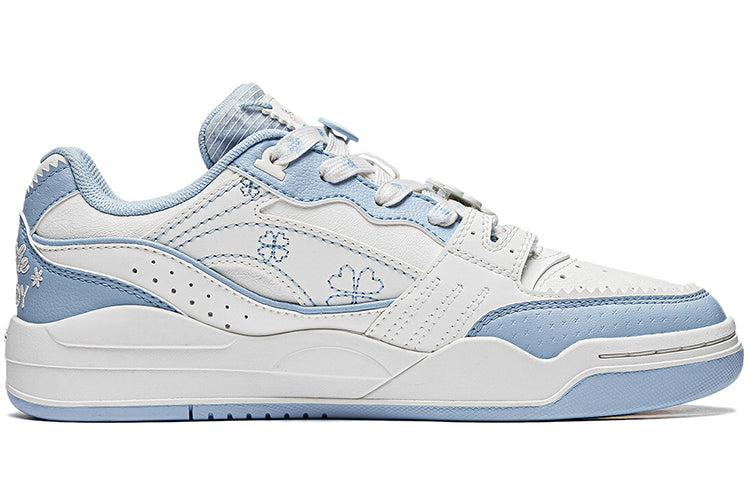 (WMNS) Li-Ning Moon White x Disney Marie Cat 'White Blue' AGCT416-4