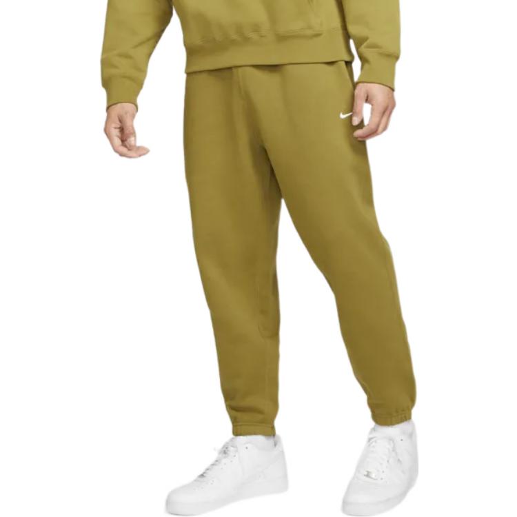 Nike FW22 Color Mid-waist joggers 'Mustard yellow' DA0330-318