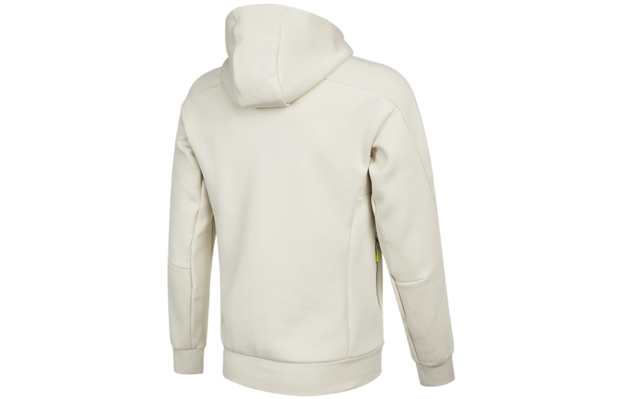 Men's adidas Th Mask Hoody Sports Pullover Creamy White H39297