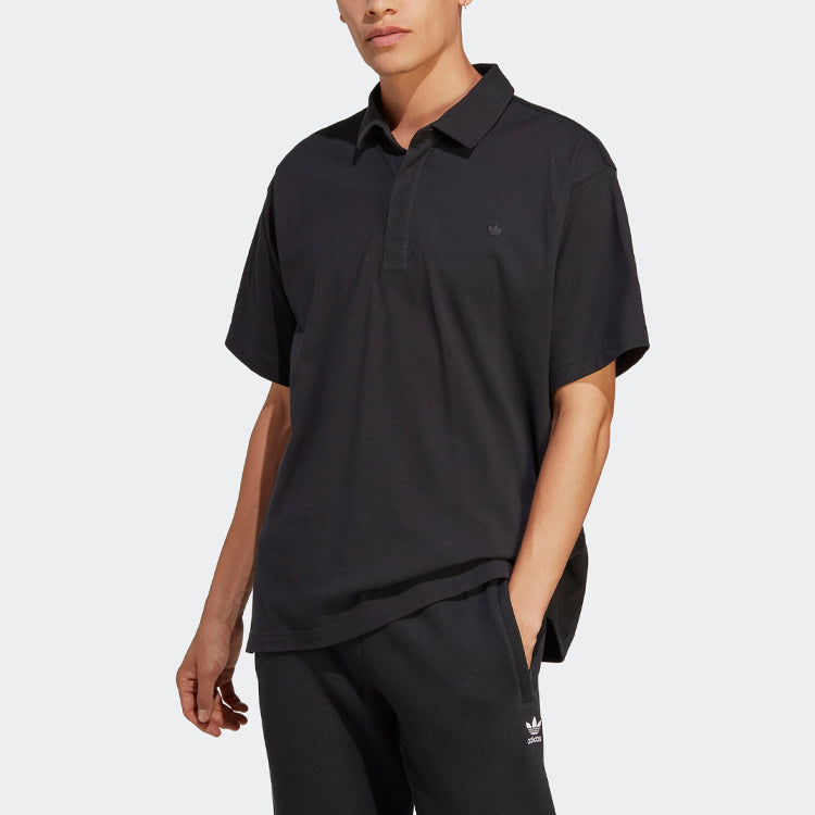 adidas originals Premium Essentials Polo Shirt 'Black' HR8677