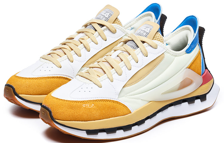 FILA KM Shoes 'White Yellow Blue' F12M233113FCW