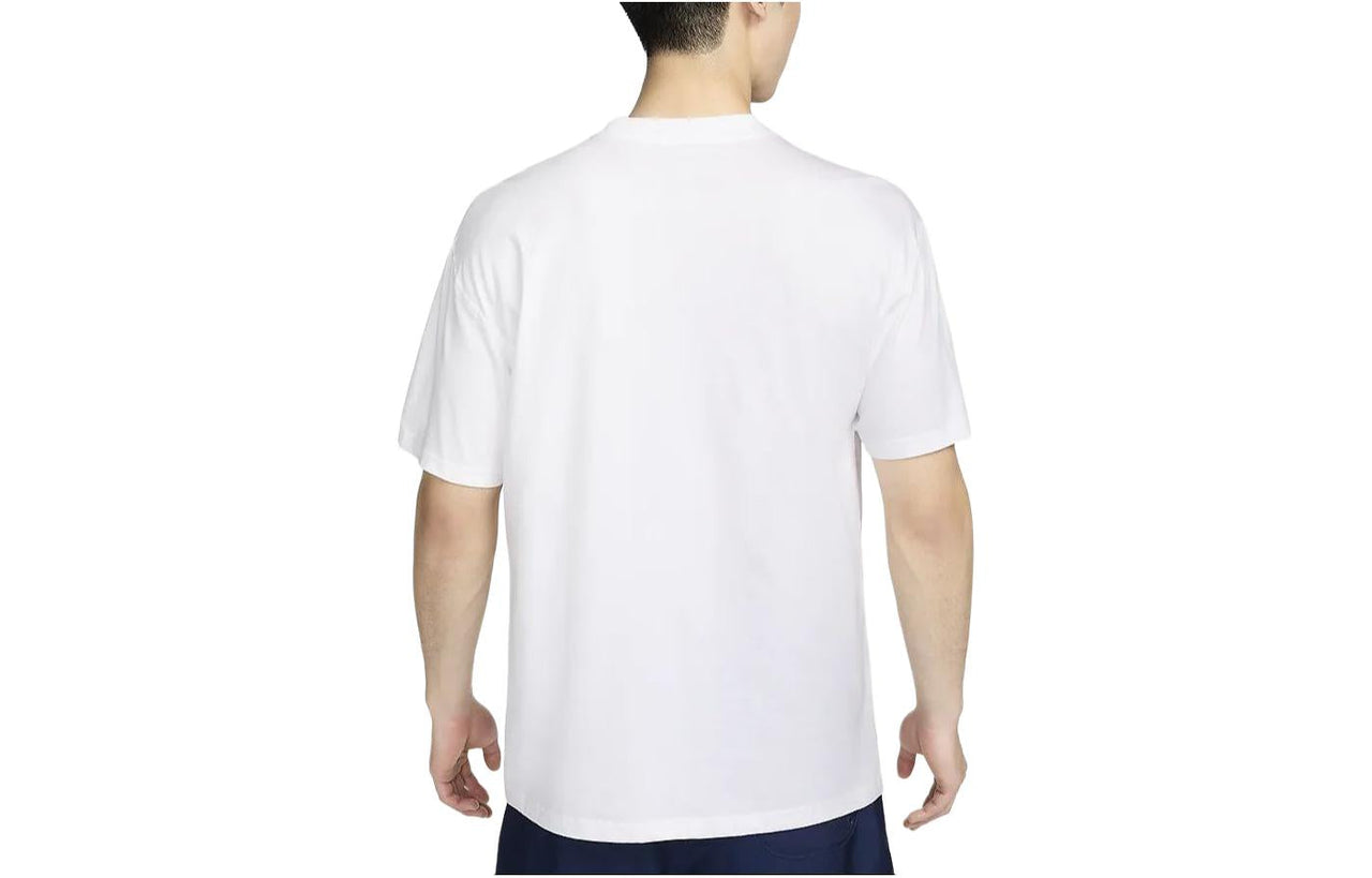 Nike Sportswear Dunk Patch T-shirt Asia Sizing 'White' FV3752-100