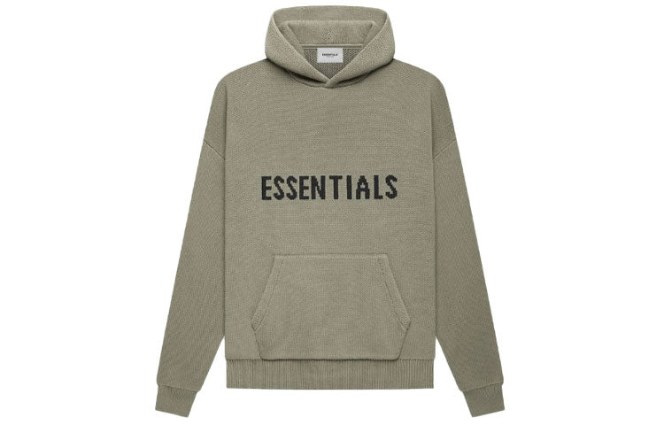Fear of God Essentials FW21 Knit Hoodie 'Pistachio' FOG-FW21-013