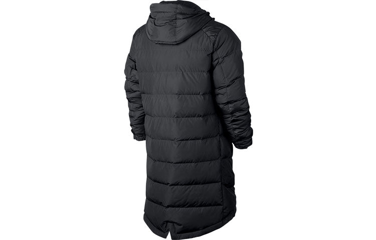 Men's Nike Casual Long Knee-Length Down Black Jacket 807394-011