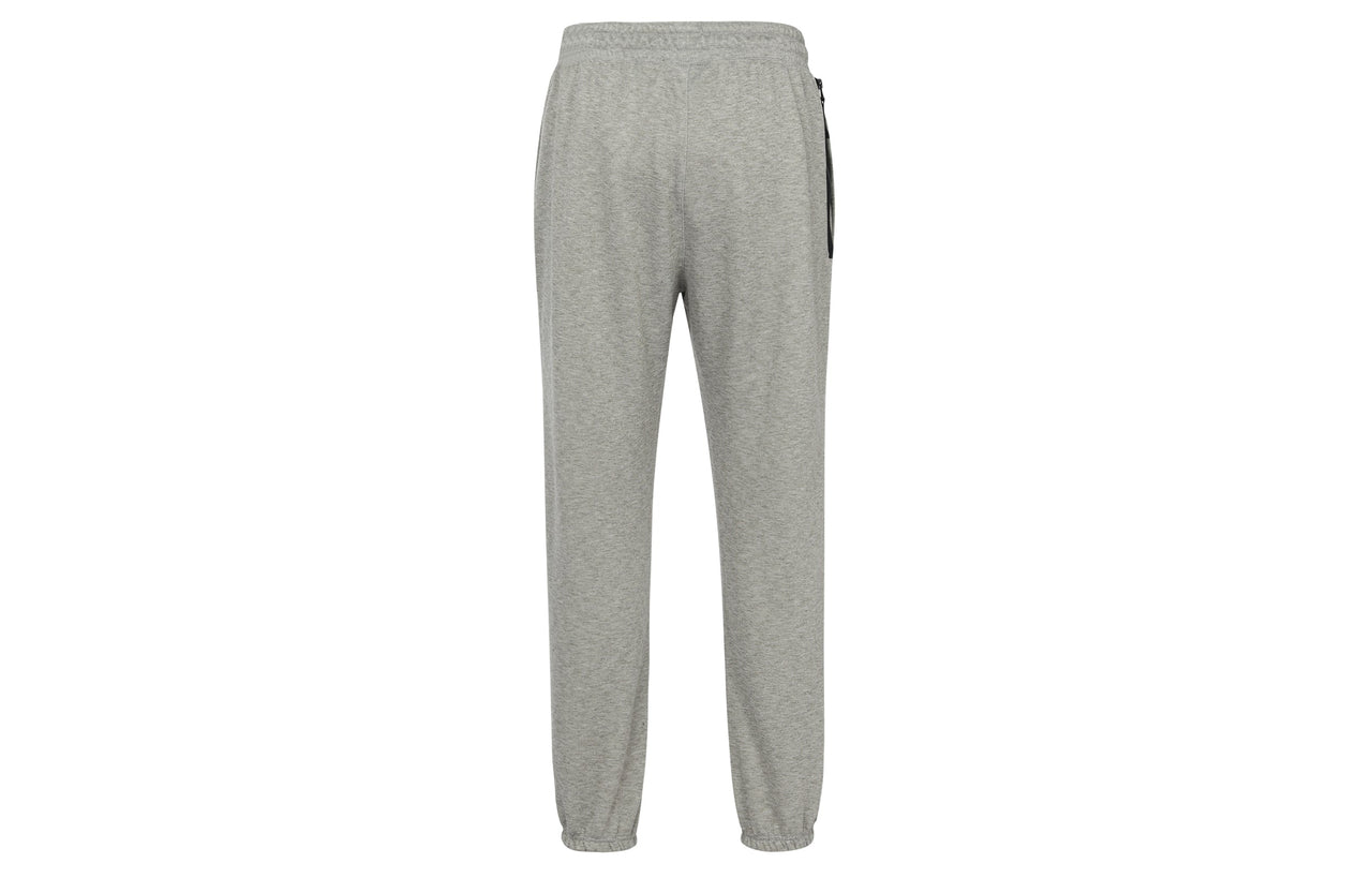 Men's Nike Solid Color Logo Printing Side Zipper Pocket Waist Casual Pants/Trousers Gray DH9730-063