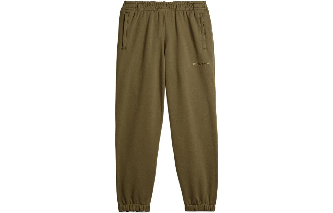 adidas x Pharrell Humanrace Small Logo Sweatpants 'Olive Cargo' H58325