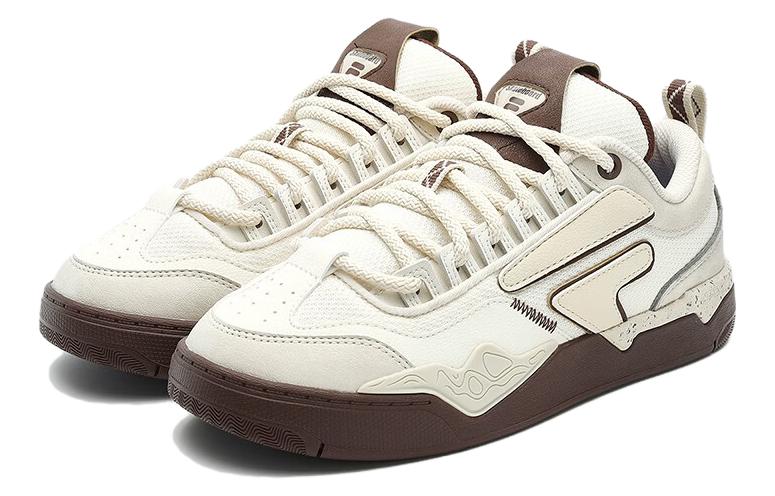(WMNS) FILA FUSION Nollie Sneakers 'White Beige' T12W332301FGA