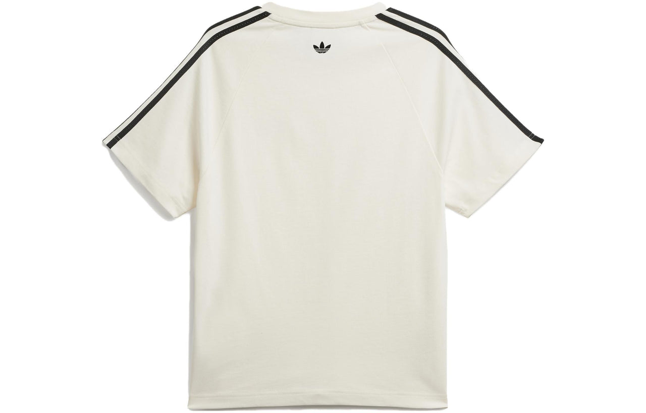 adidas x Wales Bonner T-Shirt Asia Sizing 'White Black' IT9788