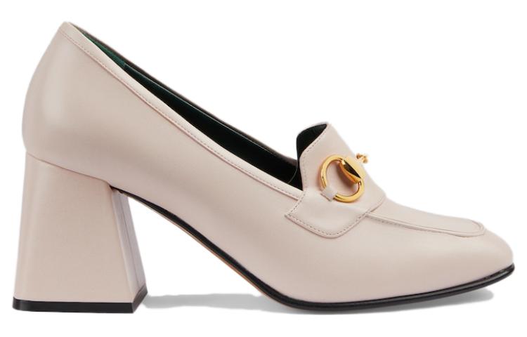 (WMNS) Gucci Web Accent Leather Pumps 'Pink' 757934-AACE8-5912