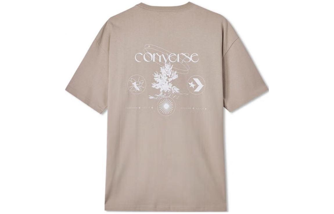 Converse Logo T-Shirt 'Milk Chocolate' 10024870-A02