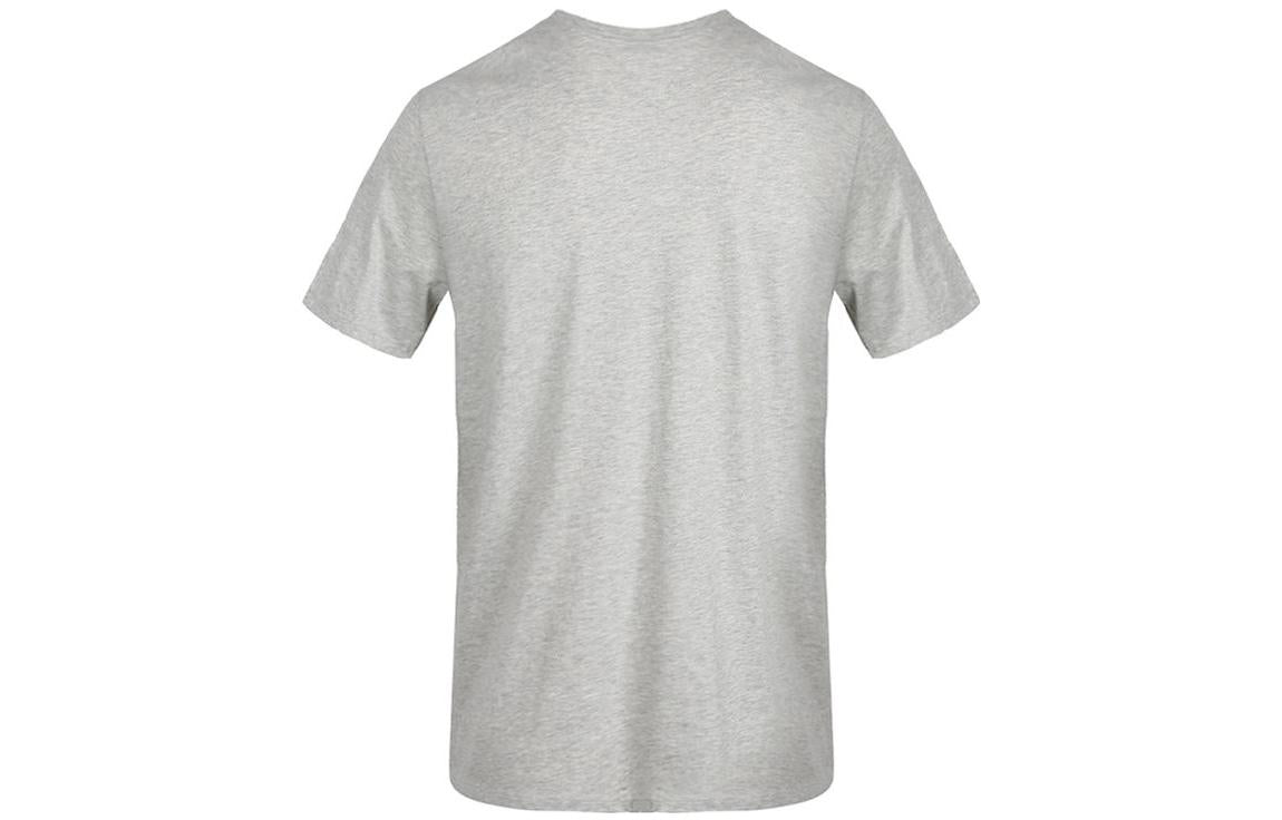 Nike Solid Color Pullover Crew Neck T-Shirt 'Grey' 743036-082