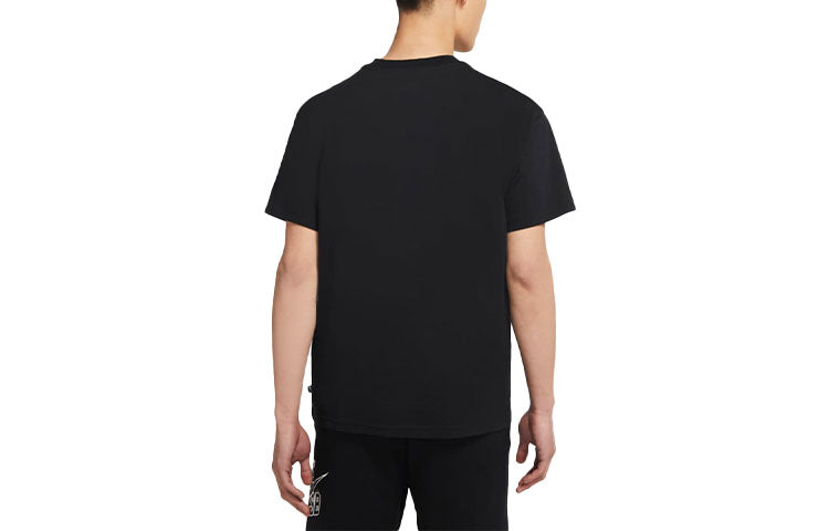 Nike SB Casual Sports Round Neck Skateboard Short Sleeve Black DD1317-010