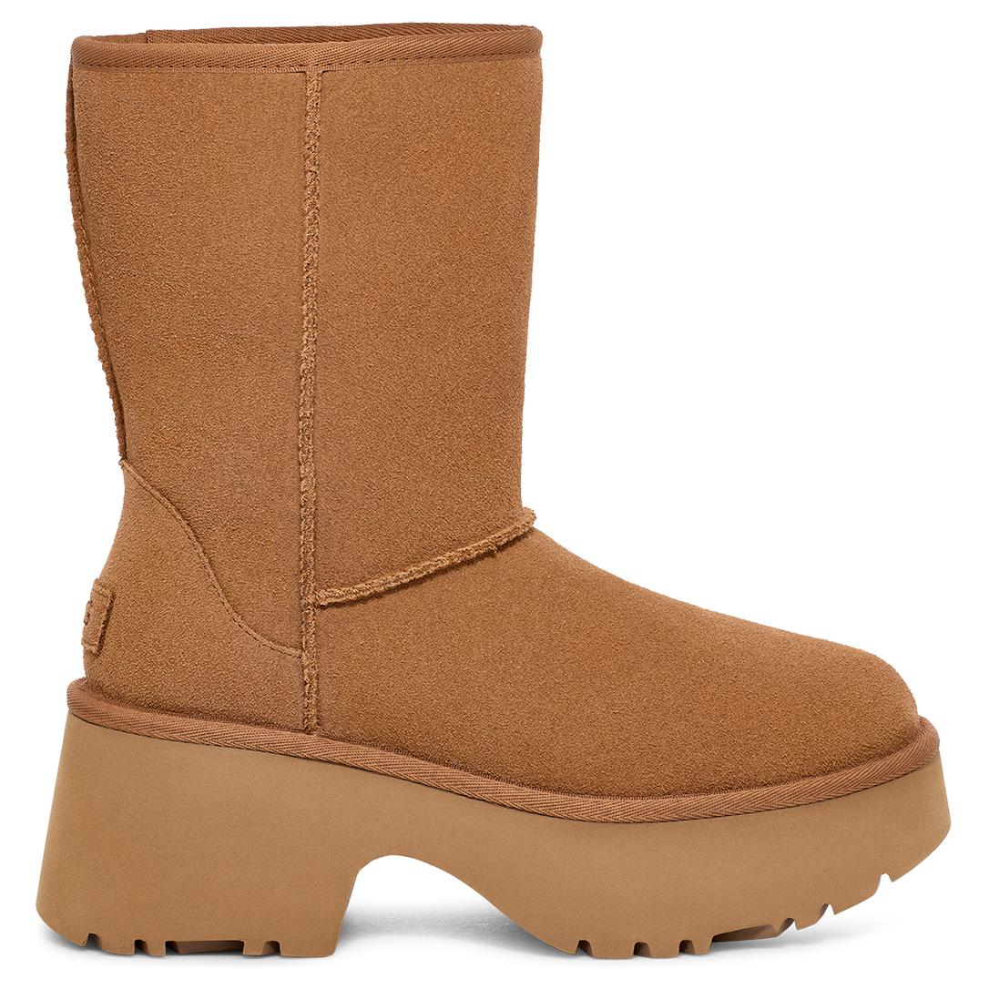 (WMNS) UGG Classic Short New Heights 'Chestnut' 1158310-CHE