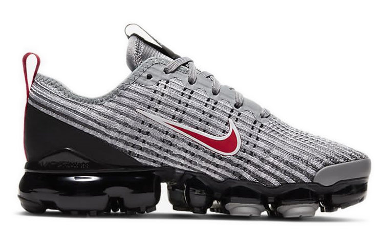 (GS) Nike Air VaporMax Flyknit 3 'Particle Grey University Red' BQ5238-006