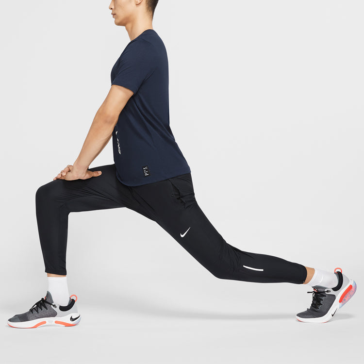 Nike Tatting Casual Pants Running Sports Long PantsTrainingPants Men Black CU5499-010