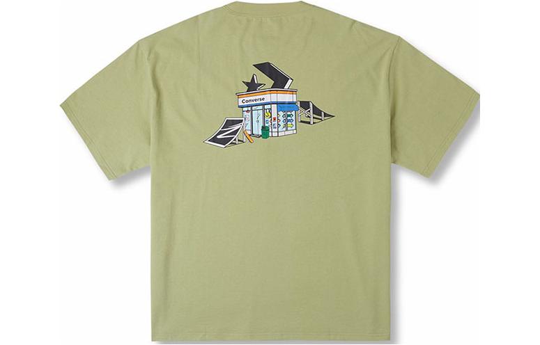 Converse Skateboard Tee 'Yellow Green' 10026165-A02