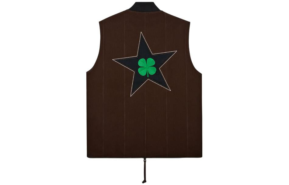 Converse x Patta Four-Leaf Clover Utility Reversible Padded Vest 'Java' 10024665-A01