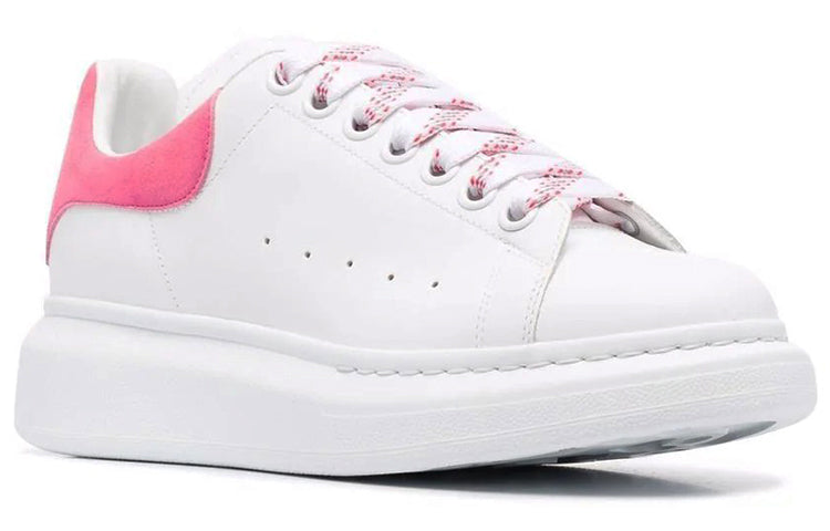 (WMNS) Alexander McQueen Oversized Sneaker 'White Peony Pink' 553770WHGP79757