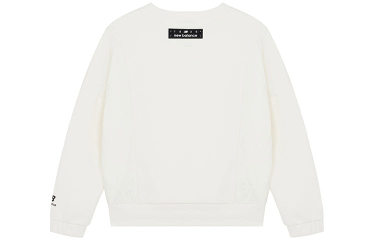 (WMNS) New Balance Original Sweatshirt 'White' AWT14371-NMC
