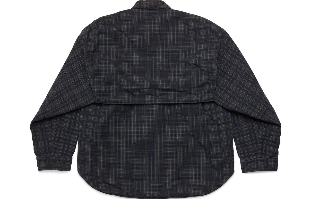 Balenciaga Detachable Sleeves Shirt Large Fit 'Grey' 751728TOM172952