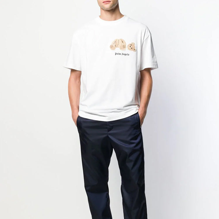 Palm Angels Mini Kill the Bear T-Shirt 'White' PMAA001F194130400150