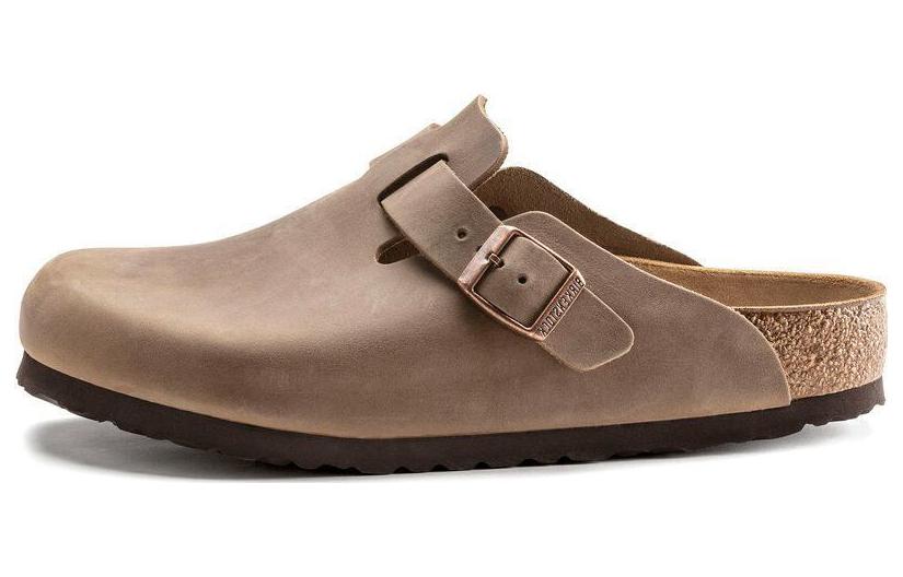 Birkenstock Boston Narrow 'Oiled Leather Tobacco Brown' 0960813