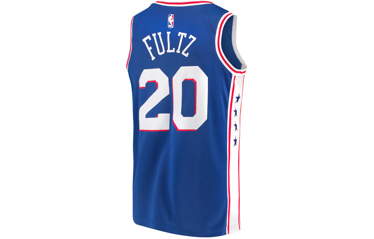Nike NBA Casual Sports Basketball Vest SW Fan Edition Philadelphia 76ers 2 0 Blue 864501-400