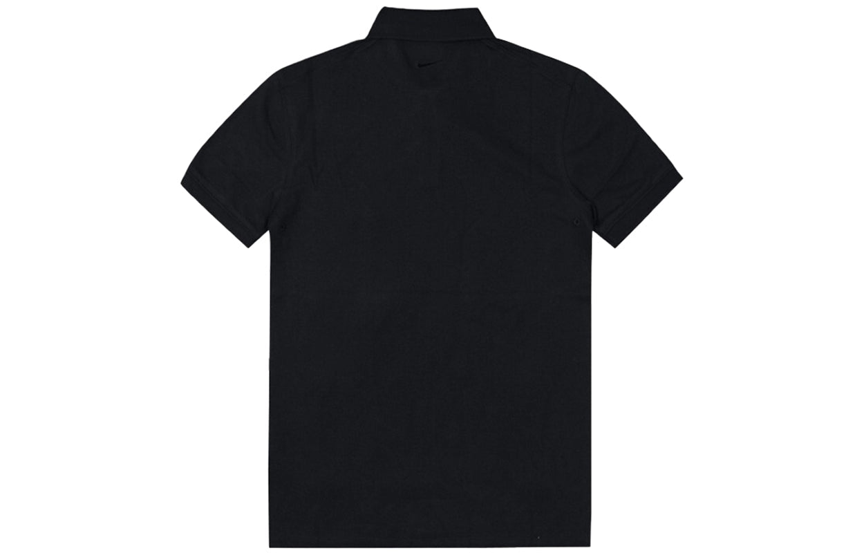 Nike Slim Fit Running Short Sleeves Polo Men's Black DB3296-010