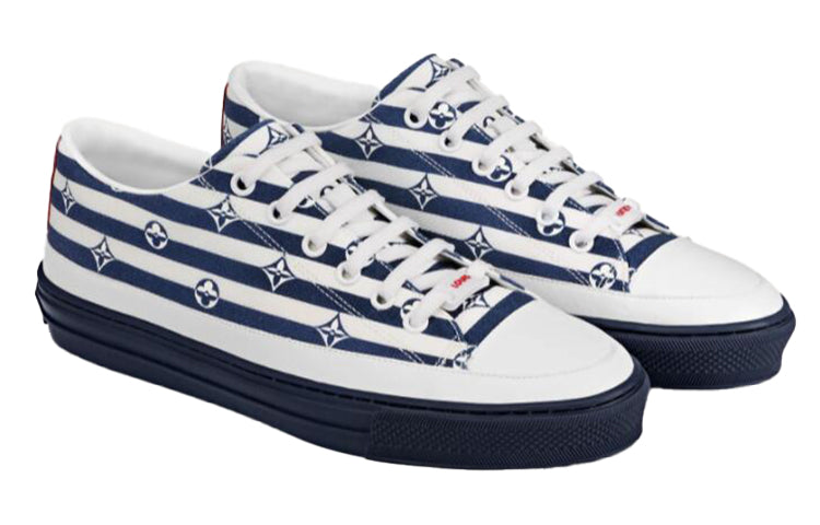 (WMNS) LOUIS VUITTON Stellar Sneakers 'White Navy' 1A7U57