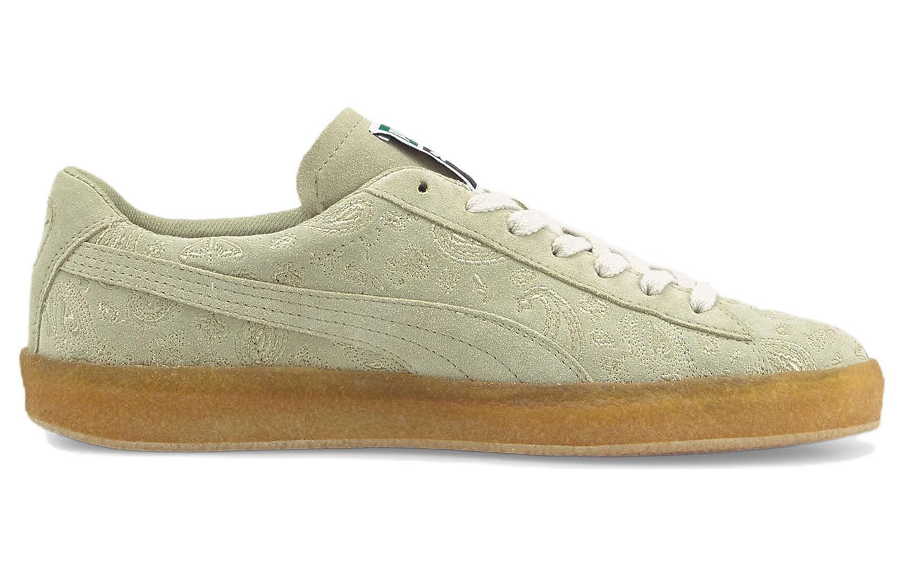 PUMA Suede Crepe Embroidery 'Green Brown' 383796-02