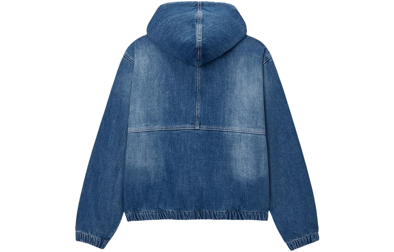 Stussy Denim Sherpa Work Jacket 'Blue' 115725