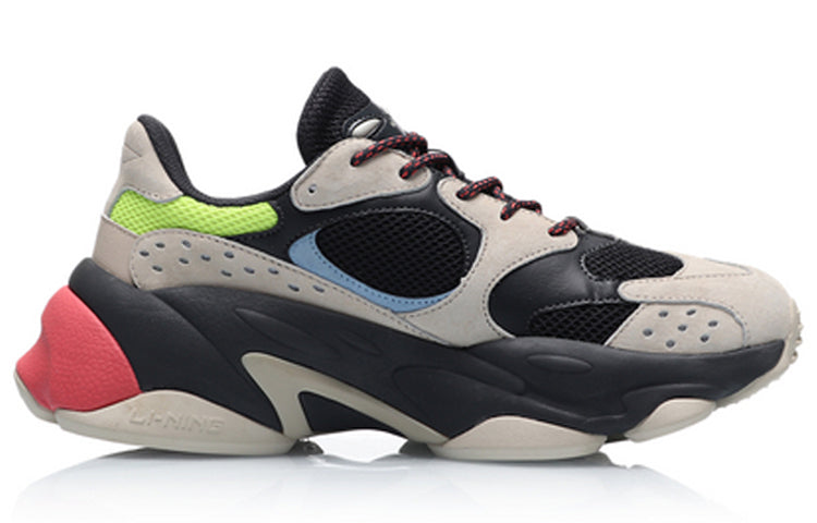 (WMNS) Li-Ning Counterflow Neon Alien x New York Fashion Week ChenPeng 'White Black Grey' AGCP218-2