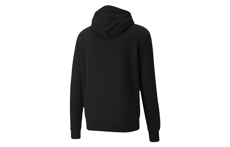 PUMA Loose Printed Hooded Fleece Black 599300-56