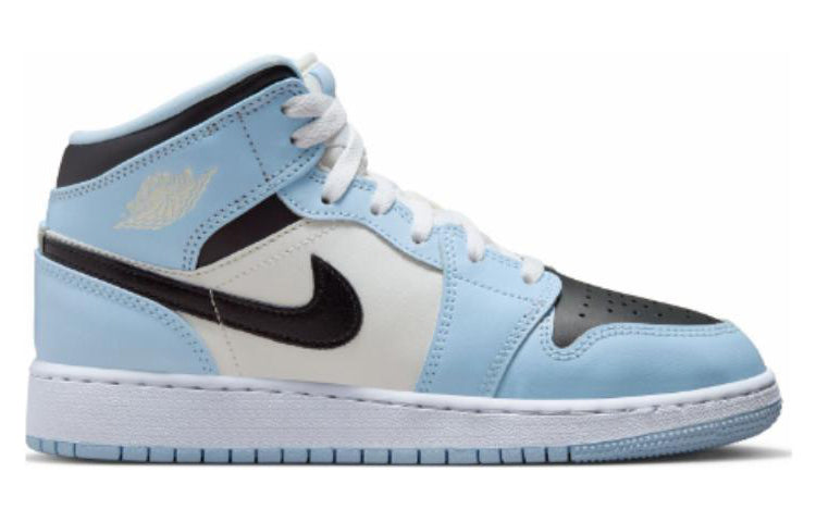 (GS) Air Jordan 1 Mid 'Ice Blue 2022' 555112-401