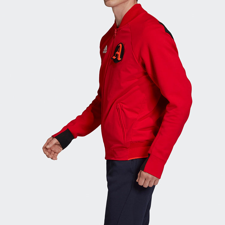 Men's adidas Sports Stylish Jacket Red FI4681