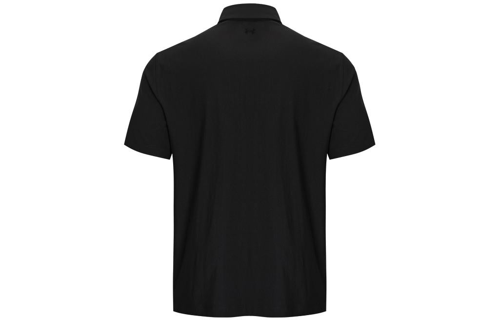 Under Armour Luxe Polo Shirt 'Black' 1377362-001