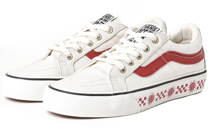Vans SK8-Low 'White Red' VN0A4UWIB80
