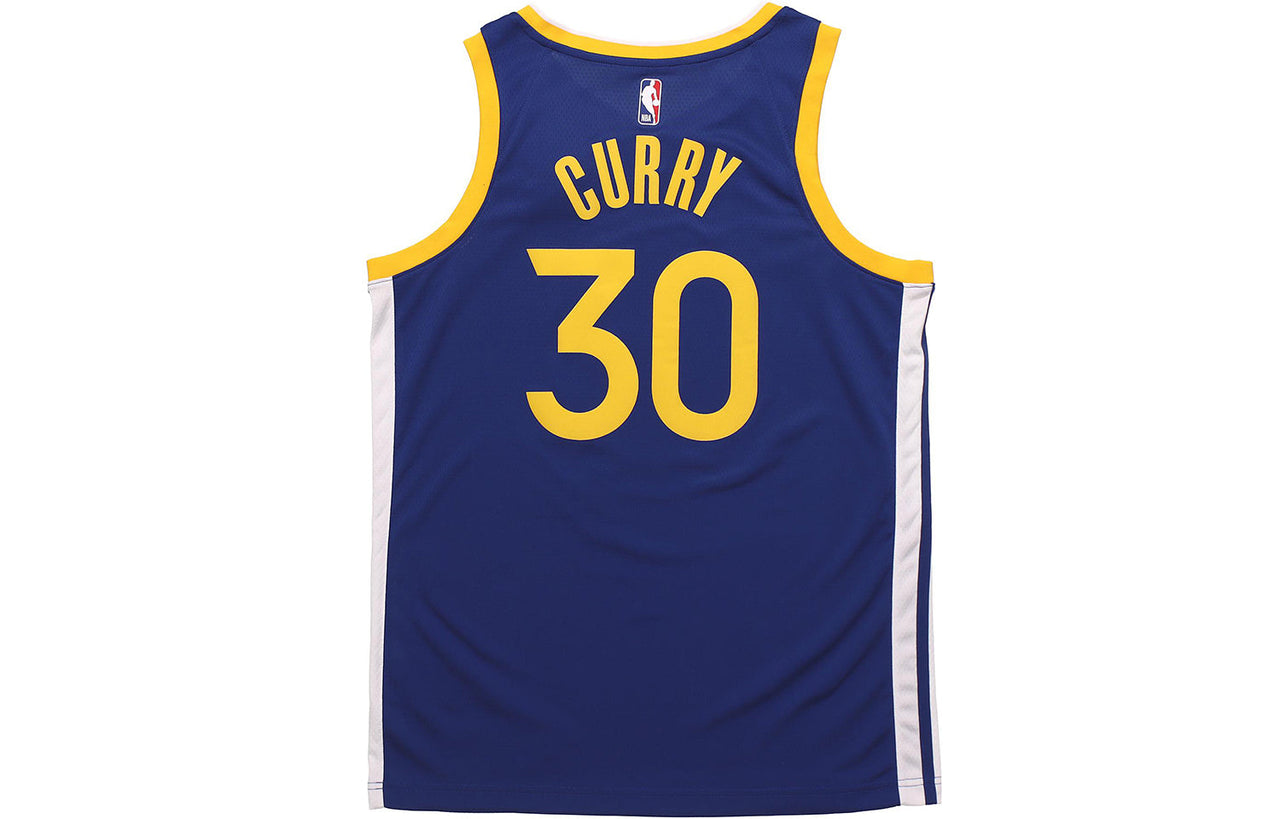 Nike NBA Team Limited Jersey SW Fan Edition Golden State Warriors Curry No. 30 2020-2021 Season Blue CW3665-401