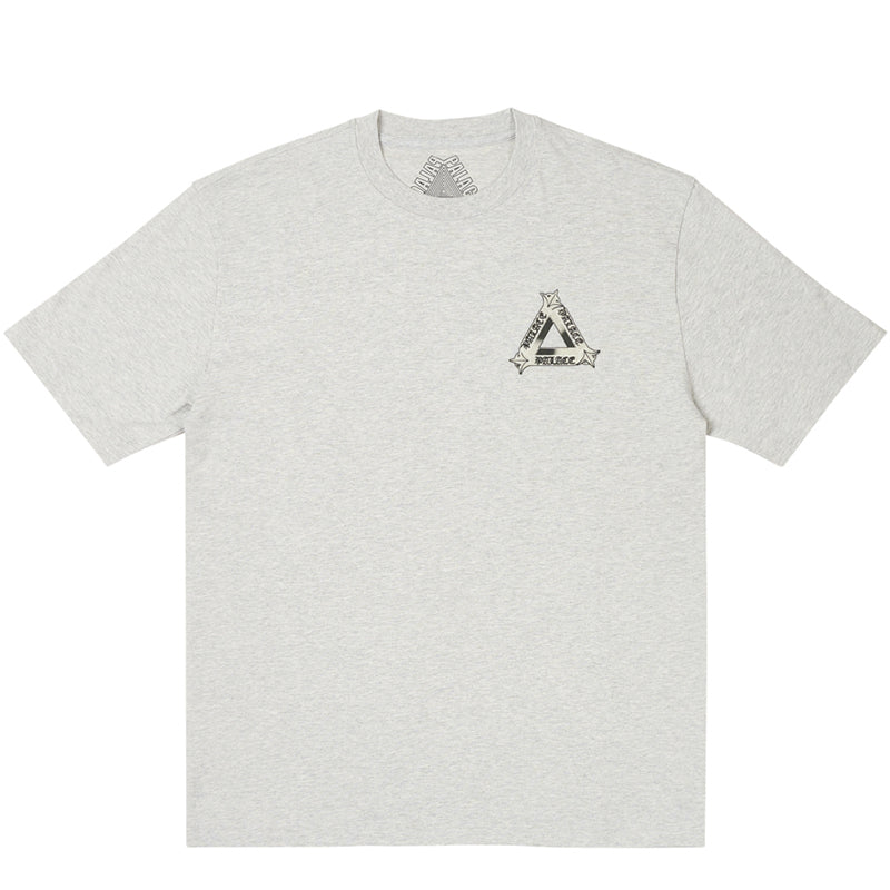 Palace Tri-Og T-Shirt 'Grey Marl' P26TS181